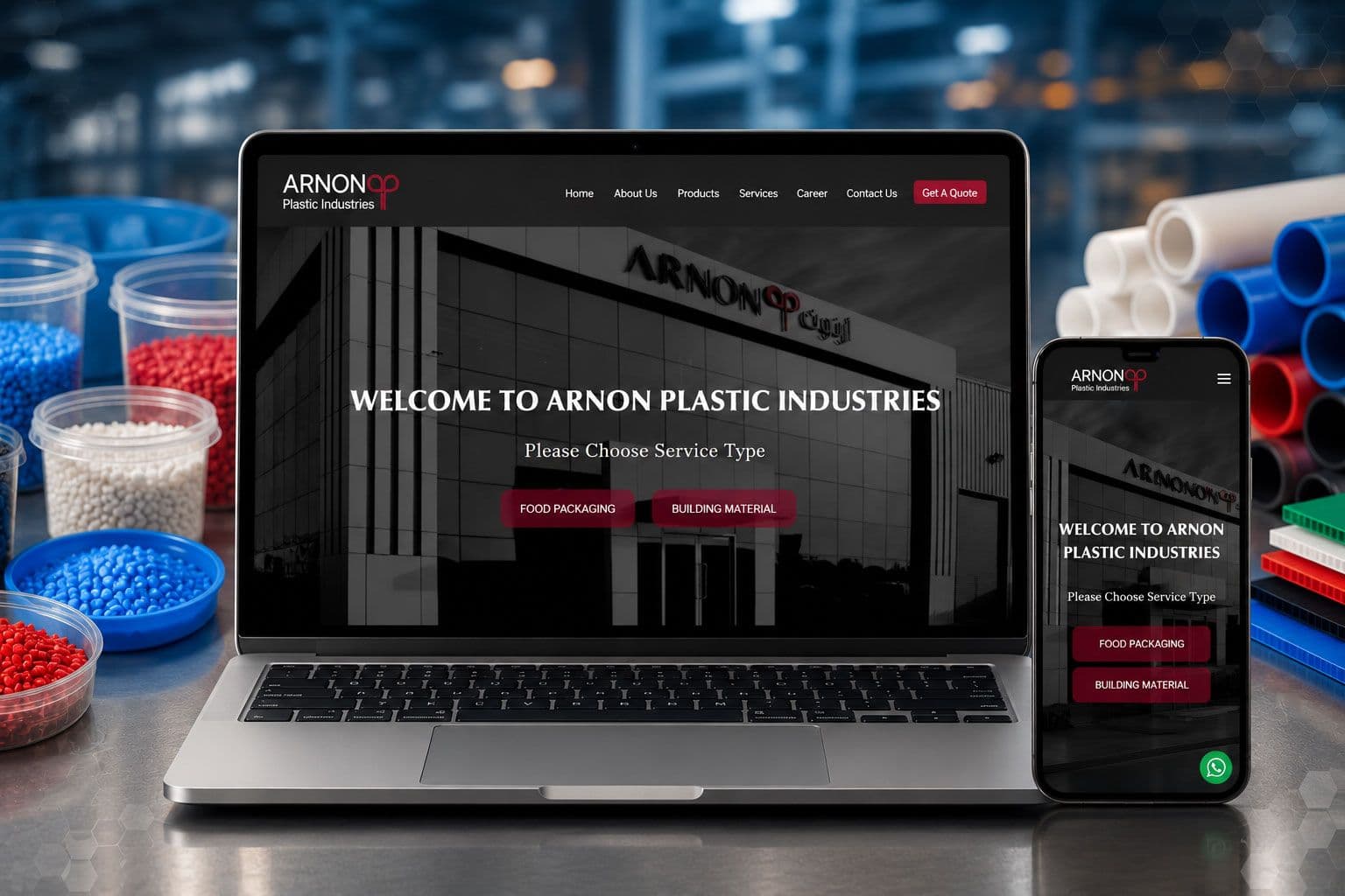 Arnon Plastic Industries – Building a Digital Front Door for a 25-Year Manufacturing Leader