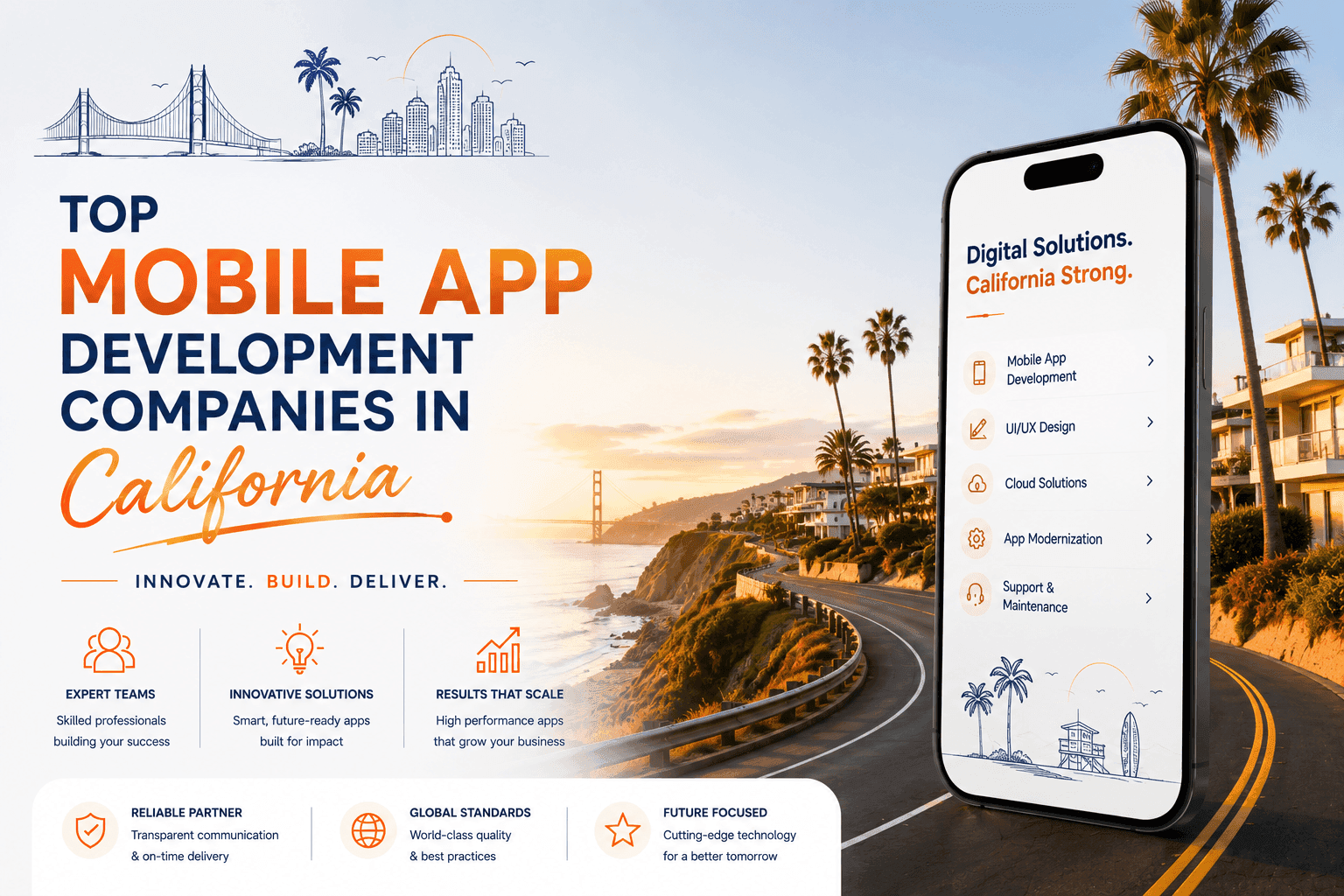 Top Mobile App Development Companies in California in 2026