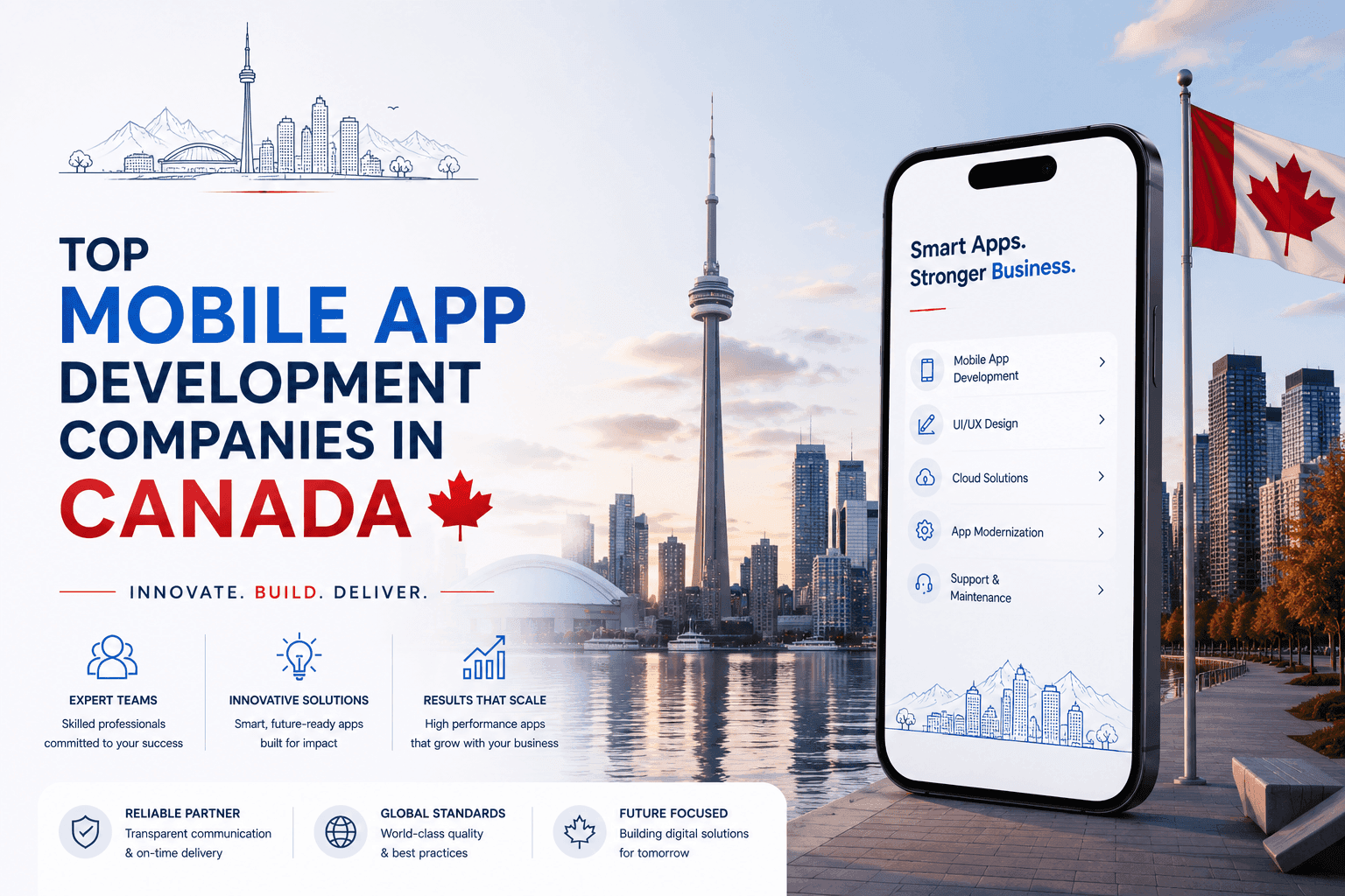 Top Mobile App Development Companies in Canada 2026