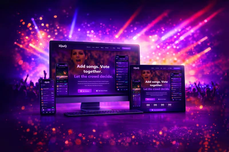 iQuQ App – Social Music App Where Everyone Controls the Vibe