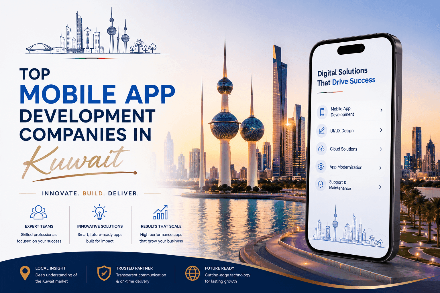 Top Mobile App Development Companies in Kuwait for 2026