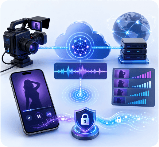 WebRTC & HLS Streaming