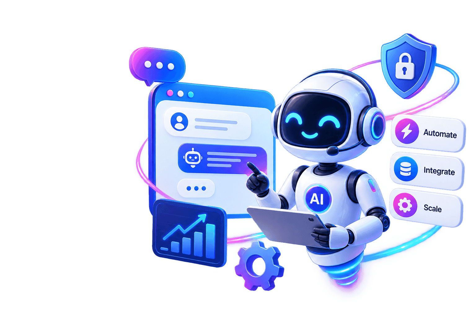 AI Chatbot development CTA