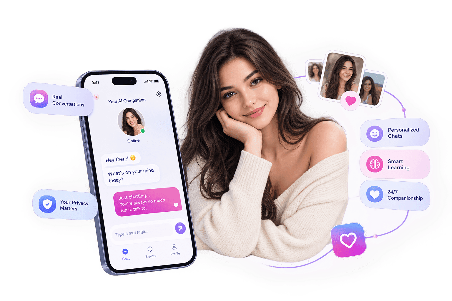 AI Girlfriend App Development Company CTA