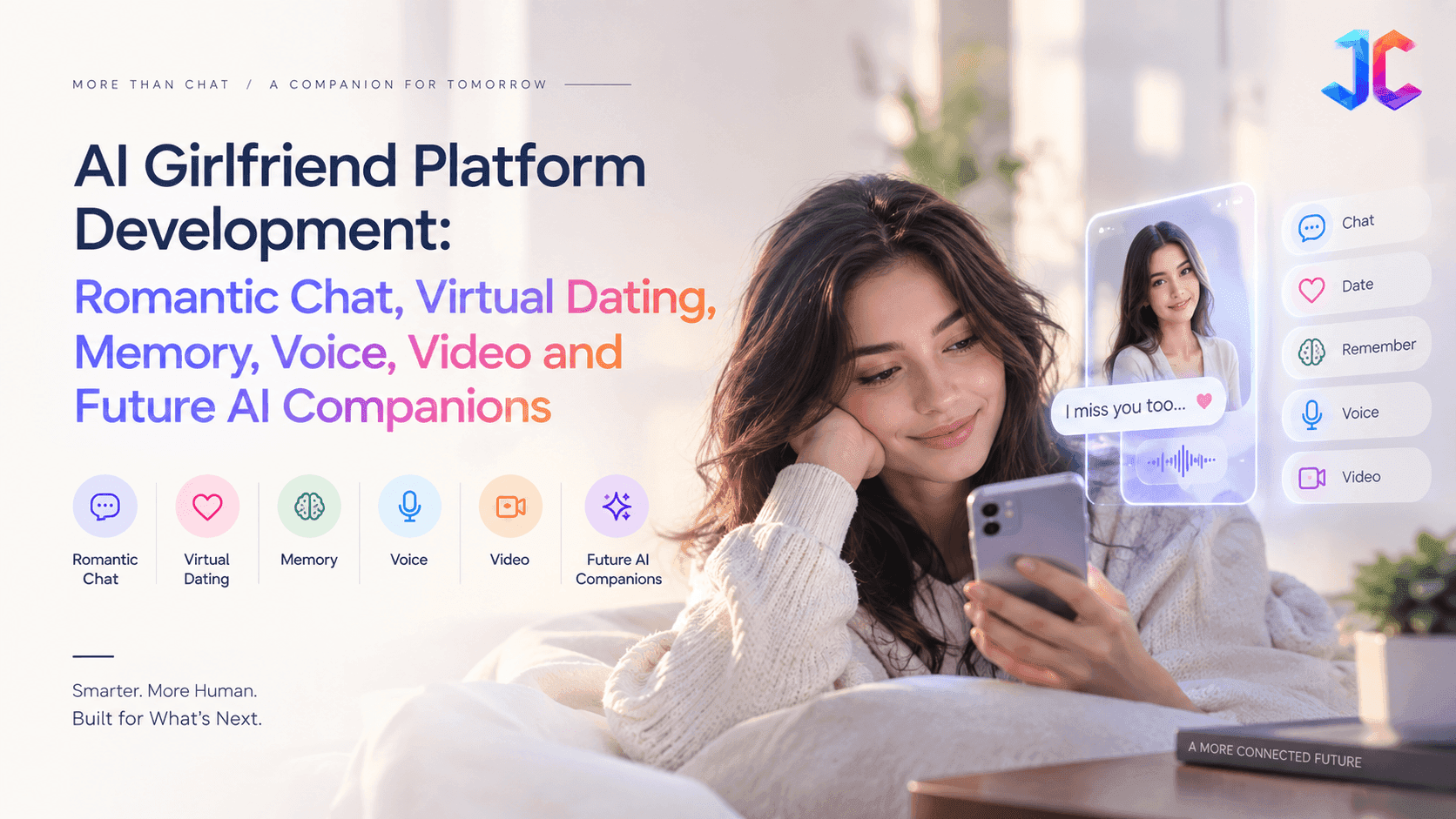 AI Girlfriend Platform Development in 2026: AI Companion Apps, Memory, Voice & Multimodal Intelligence