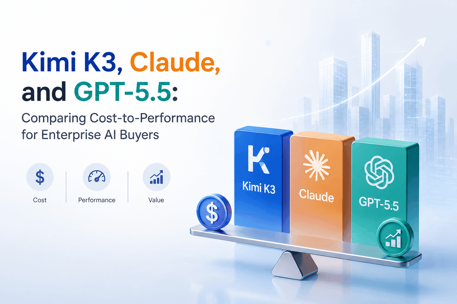 Kimi K3, Claude, and GPT-5.5: Comparing Cost-to-Performance for Enterprise AI Buyers