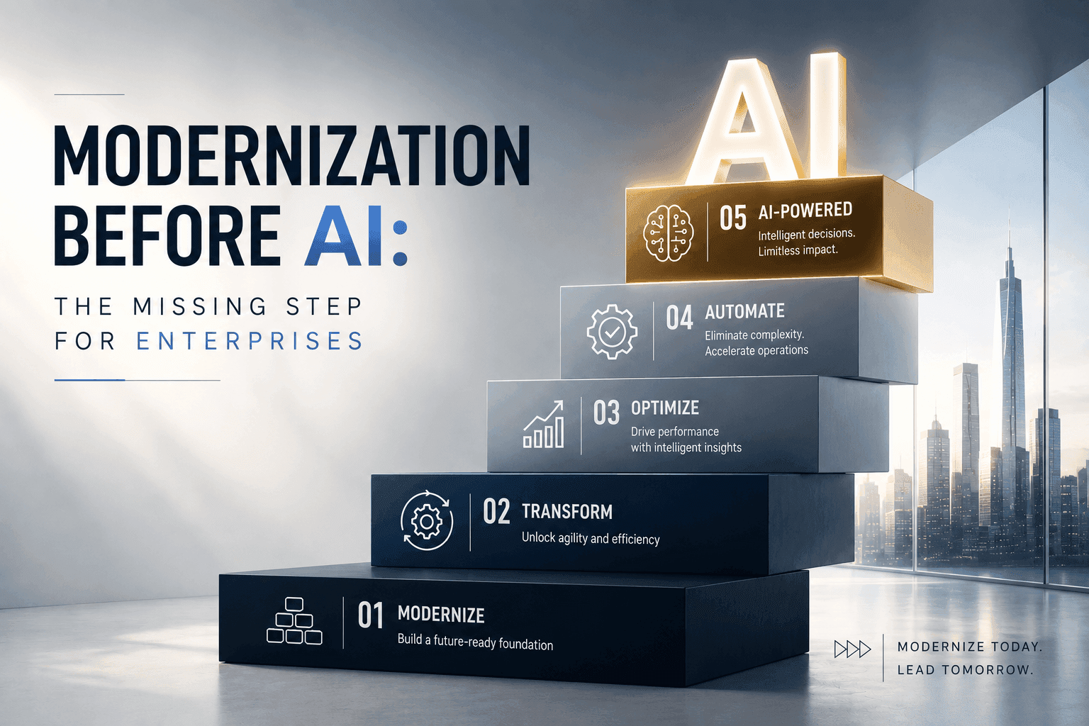 Modernization Before AI: The Missing Step for Enterprises
