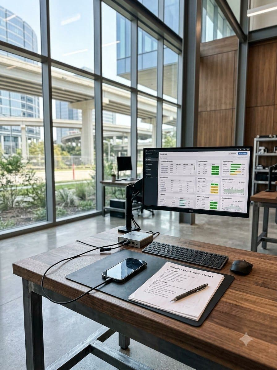 Technical Evaluation Framework for Selecting a Mobile Developer in Houston