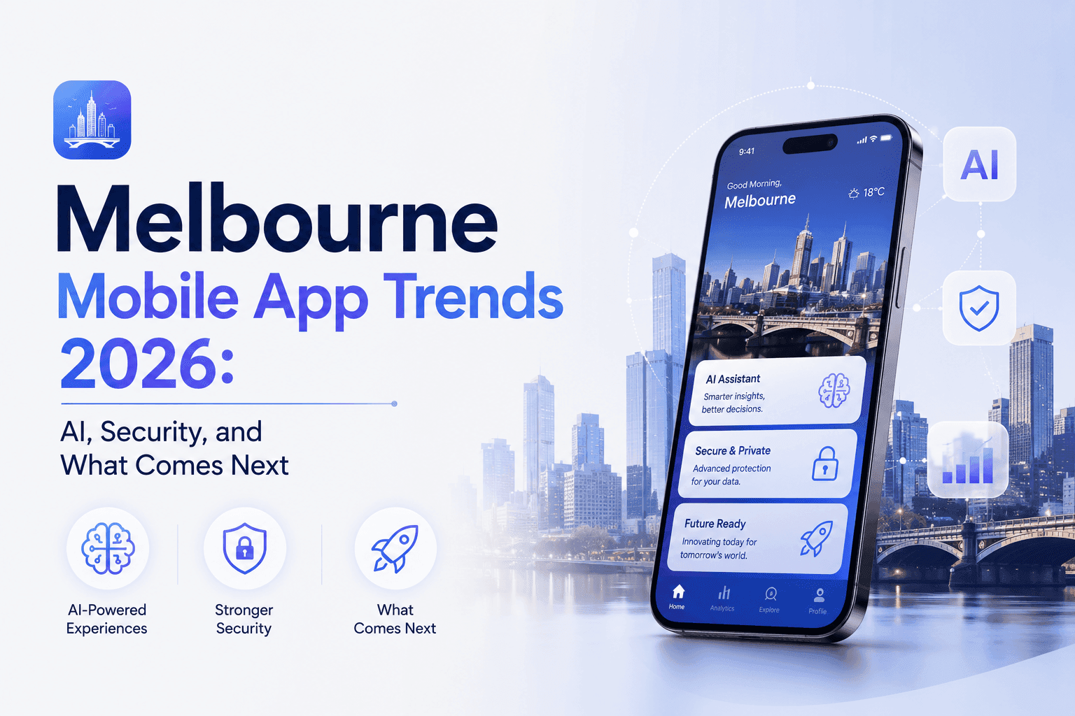 Mobile App Development Melbourne: AI, Security, and Future Trends