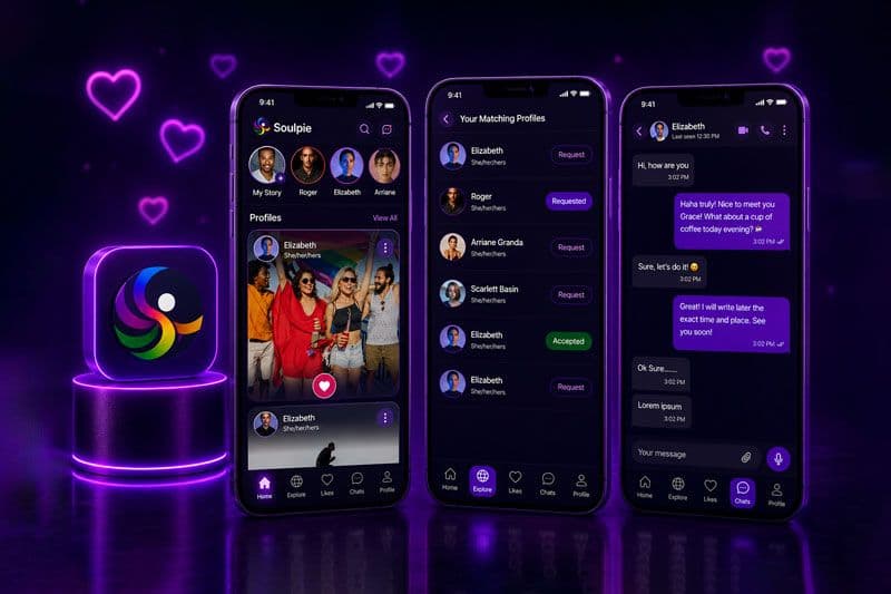 Soulipie – Secure LGBTQ, Dating & Community Platform screenshot