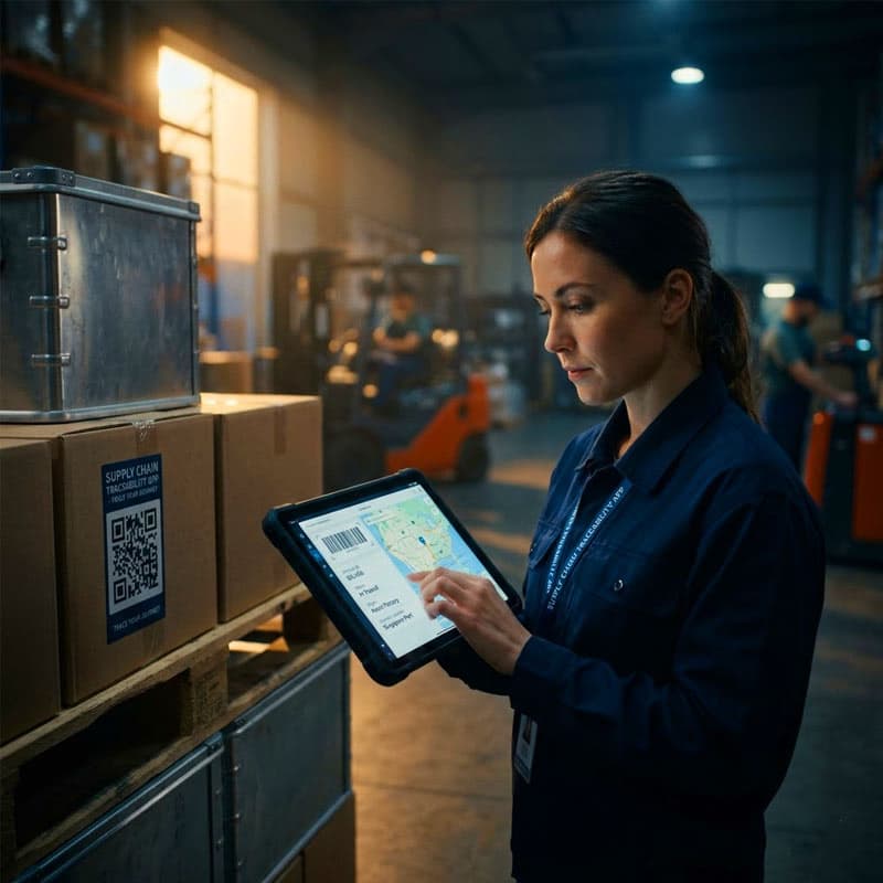 Supply Chain Traceability App