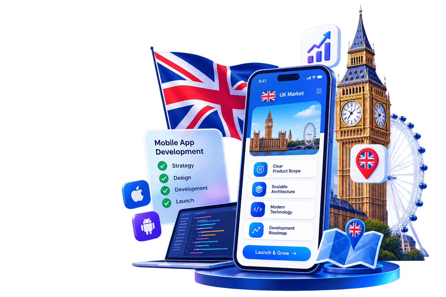 UK Mobile App Development CTA
