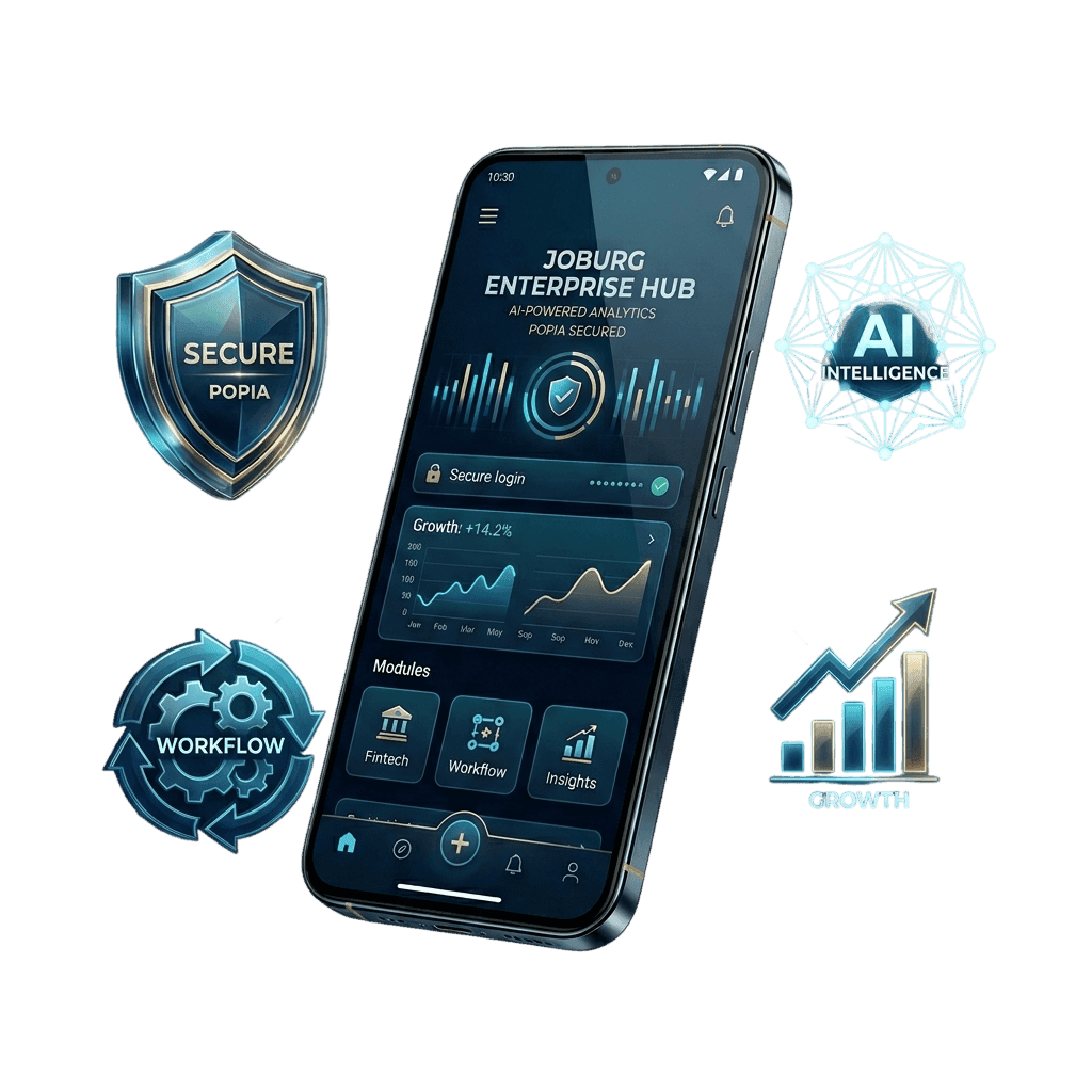 Building a Mobile App for Johannesburg's Enterprise Digital Economy?